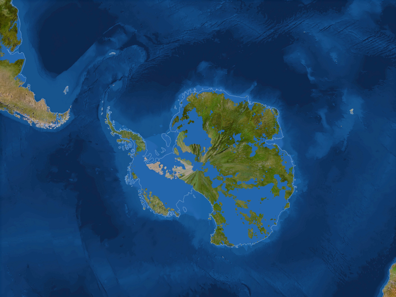 Illustration for article titled What if: We melted all of Earth's ice?